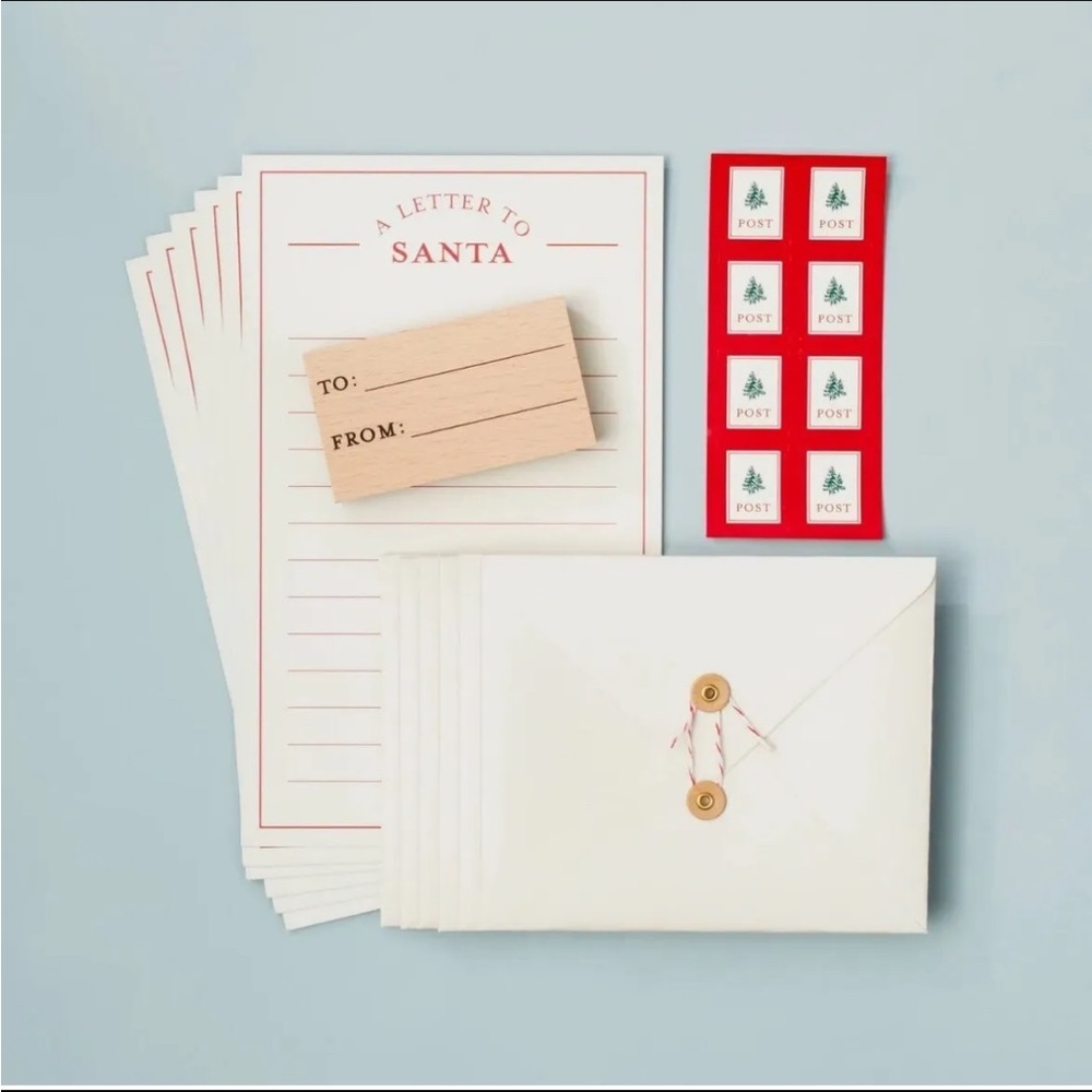 Hearth & Hand Letter to Santa Kit New